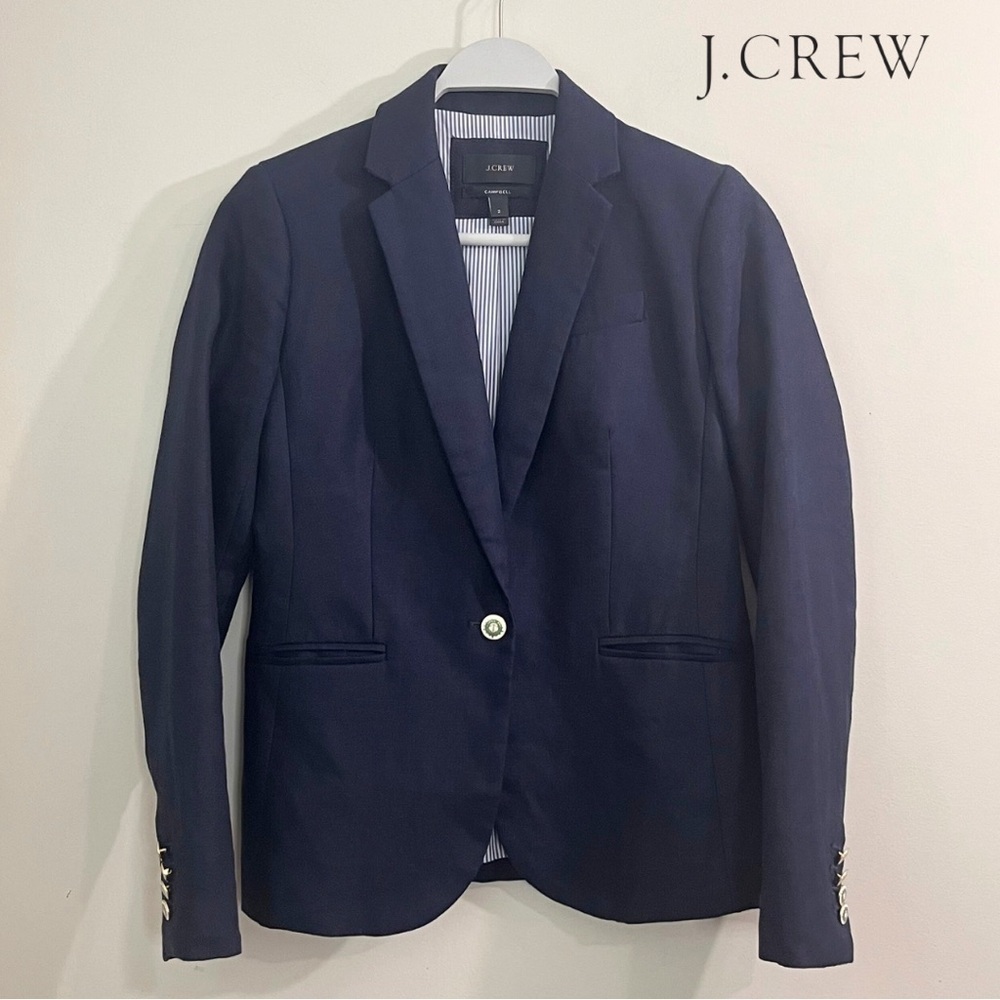 J. Crew Women’s Campbell Linen Blazer